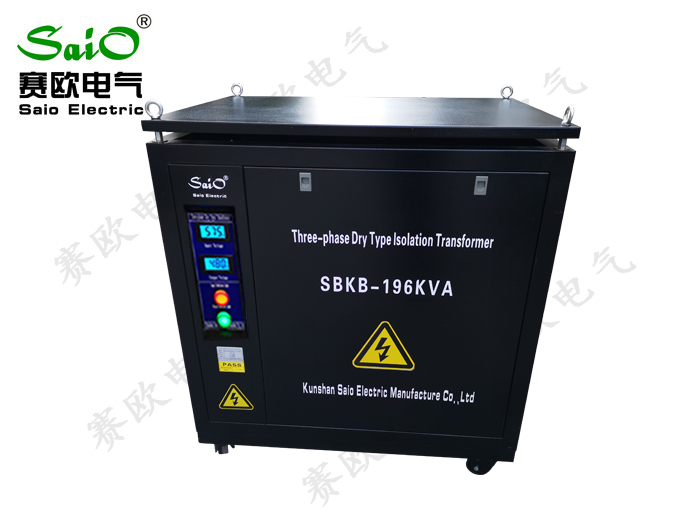 出口型SBKB三（sān）相幹式（shì）隔離變壓器196KVA