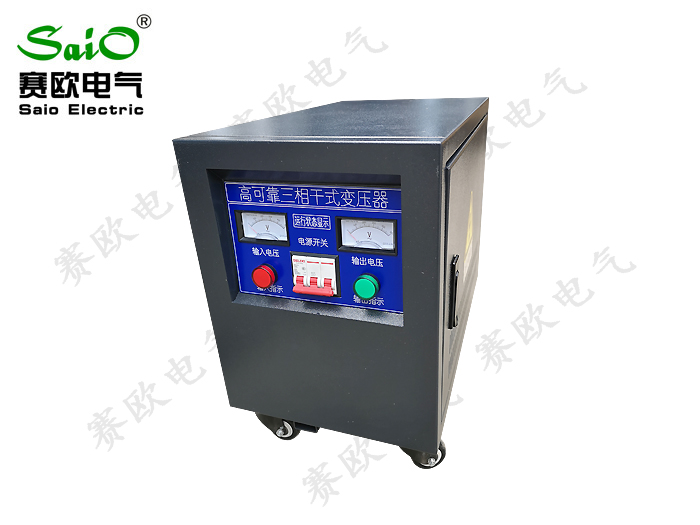 SGB三相幹式（shì）變壓器（雙表黑色機箱）