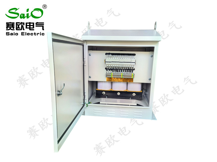 戶（hù）外防水型岸基供電變壓器(內部視圖）